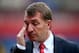 LONDON, ENGLAND - MAY 05: Brendan Rodgers of Liverpool looks on prior to the the Barclays Premier League match between Crystal Palace and Liverpool at Selhurst Park on May 5, 2014 in London, England. (Photo by Clive Rose/Getty Images)