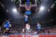 LOS ANGELES, CA - MAY 11: Russell Westbrook #0 of the Oklahoma City Thunder dunks against the Los Angeles Clippers in Game Four of the Western Conference Semifinals during the 2014 NBA Playoffs at Staples Center on May 11, 2014 in Los Angeles, California.