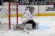 LOS ANGELES, CA - MAY 10: John Gibson #36 of the Anaheim Ducks makes the save against the Los Angeles Kings in Game Four of the Second Round of the 2014 Stanley Cup Playoffs at Staples Center on May 10, 2014 in Los Angeles, California. (Photo by Noah Gra