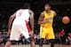 WASHINGTON, DC - MAY 11: Paul George #24 of the Indiana Pacers handles the ball against the Washington Wizards in Game Four of the Eastern Conference Semifinals at Verizon Center on May 11, 2014 in Washington, DC. NOTE TO USER: User expressly acknowledges