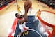 WASHINGTON, DC - MAY 11: Martell Webster #9 of the Washington Wizards dunks against the Indiana Pacers in Game Four of the Eastern Conference Semifinals during the 2014 NBA Playoffs at the Verizon Center on May 11, 2014 in Washington, DC. NOTE TO USER: Us