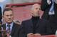 BIRMINGHAM, UNITED KINGDOM - OCTOBER 14: Villa chairman Randy Lerner (r) takes his seat during the Barclays Premiership match between Aston villa and Tottenham Hotspur at Villa Park on October 14, 2006 in Birmingham, England. (Photo by Stu Forster/Getty