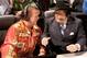 The King with longtime partner Jim Ross.