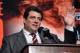 LAS VEGAS, NV - SEPTEMBER 11: WBC Executive Director Mauricio Sulaiman speaks during the final news conference for the bout between Floyd Mayweather Jr. and Canelo Alvarez at the MGM Grand Hotel/Casino on September 11, 2013 in Las Vegas, Nevada. The figh