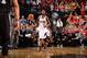 PORTLAND, OR - MAY 12: Will Barton #5 of the Portland Trail Blazers dribbles the ball during Game Four of the Western Conference Semifinals between the Portland Trail Blazers and the San Antonio Spurs during the 2014 NBA Playoffs on May 12, 2014 at the Mo