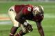 MIAMI GARDENS, FL - JANUARY 01: Mario Edwards Jr. #15 of the Florida State Seminoles lines up on defense against the Northern Illinois Huskies during the Discover Orange Bowl at Sun Life Stadium on January 1, 2013 in Miami Gardens, Florida. (Photo by St