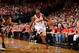 PORTLAND, OR - MAY 12: Will Barton #5 of the Portland Trail Blazers dribbles the ball during Game Four of the Western Conference Semifinals between the Portland Trail Blazers and the San Antonio Spurs during the 2014 NBA Playoffs on May 12, 2014 at the Mo