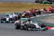 MONTMELO, SPAIN - MAY 11: Lewis Hamilton of Great Britain and Mercedes GP leads the field during the Spanish Formula One Grand Prix at Circuit de Catalunya on May 11, 2014 in Montmelo, Spain. (Photo by Paul Gilham/Getty Images)