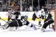 LOS ANGELES, CA - MAY 10: Ryan Getzlaf #15 of the Anaheim Ducks scores a goal past Jonathan Quick #32 and Alec Martinez #27 of the Los Angeles Kings during the first period in Game Four of the Second Round of the 2014 NHL Stanley Cup Playoffs at Staples
