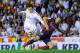 VALENCIA, SPAIN - APRIL 16: Gareth Bale of Real Madrid CF shoots towards goal under a challenge by Javier Mascherano of FC Barcelona during the Copa del Rey Final between Real Madrid and FC Barcelona at Estadio Mestalla on April 16, 2014 in Valencia, Spa