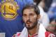 OAKLAND, CA - FEBRUARY 20: Omri Casspi #18 of the Houston Rockets during a game against the Golden State Warriors on February 20, 2014 at Oracle Arena in Oakland, California. NOTE TO USER: User expressly acknowledges and agrees that, by downloading and or