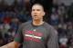 SACRAMENTO, CA - FEBRUARY 25: Francisco Garcia #32 of the Houston Rockets warms up against the Sacramento Kings on February 25, 2014 at Sleep Train Arena in Sacramento, California. NOTE TO USER: User expressly acknowledges and agrees that, by downloading