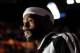 May 8, 2014; Miami, FL, USA; Miami Heat forward LeBron James (6) prior to a game against the Brooklyn Nets in game two of the second round of the 2014 NBA Playoffs at American Airlines Arena. Mandatory Credit: Steve Mitchell-USA TODAY Sports