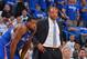 OKLAHOMA CITY, OK - MAY 7: DeAndre Jordan #6 and head coach Doc Rivers of the Los Angeles Clippers during a game against the Oklahoma City Thunder in Game Two of the Western Conference Semifinals during the 2014 NBA Playoffs on May 7, 2014 at the Chesapea