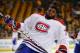 BOSTON, MA - MAY 3: P.K. Subban #76 of the Montreal Canadiens during warm ups before the game against the Boston Bruins in Game Two of the Second Round of the 2014 Stanley Cup Playoffs at TD Garden on May 3, 2014 in Boston, Massachusetts. (Photo by Brian