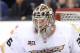 LOS ANGELES, CA - MAY 10: John Gibson #36 of the Anaheim Ducks plays goal against the Los Angeles Kings during the second period in Game Four of the Second Round of the 2014 NHL Stanley Cup Playoffs at Staples Center on May 10, 2014 in Los Angeles, Calif