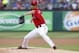 May 9, 2014; Arlington, TX, USA; Texas Rangers starting pitcher Yu Darvish (11) throws in the first inning against the Boston Red Sox at Global Life Park in Arlington. Mandatory Credit: Matthew Emmons-USA TODAY Sports