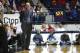 Feb 18, 2014; Oxford, MS, USA; Mississippi Rebels head coach Andy Kennedy during the game against the Kentucky Wildcats at Tad Smith Coliseum. Kentucky Wildcats defeated the Mississippi Rebels 84-70. Mandatory Credit: Spruce Derden-USA TODAY Sports