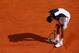 MONTE-CARLO, MONACO - APRIL 19: Novak Djokovic of Serbia struggled in his match against Roger Federer of Switzerland in the semi finals during day seven of the ATP Monte Carlo Rolex Masters Tennis at Monte-Carlo Sporting Club on April 19, 2014 in Monte-C