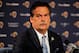 May 13, 2014; St. Louis, MO, USA; St. Louis Rams head coach Jeff Fisher looks on during a press conference at Rams Park. Mandatory Credit: Jeff Curry-USA TODAY Sports