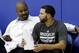 Billy King and Deron Williams.
