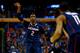 BUFFALO, NY - MARCH 22: DeAndre Daniels #2 of the Connecticut Huskies celebrates a three point shot against the Villanova Wildcats during the third round of the 2014 NCAA Men's Basketball Tournament at the First Niagara Center on March 22, 2014 in Buffalo