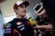 JEREZ DE LA FRONTERA, SPAIN - MAY 05: Marc Marquez of Spain and Repsol Honda Team speaks with journalists during the MotoGp tests at Circuito de Jerez on May 5, 2014 in Jerez de la Frontera, Spain. (Photo by Mirco Lazzari gp/Getty Images)