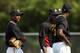 BRADENTON, FL - MARCH 27: Dinesh Patel of the Pittsburgh Pirates stands in line while waiting for his turn during a pitching drill at the Pirates minor league training facility on March 27, 2009 in Bradenton, Florida. (Photo by Doug Benc/Getty Images)