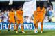 VIGO, SPAIN - MAY 11: Luka Modric and Alvaro Morata of Real Madrid CF reacts during the la Liga match between Real Club Celta De Vigo and Real Madrid CF at Estadio Balaidos on May 11, 2014 in Vigo, Spain. (Photo by Juan Manuel Serrano Arce/Getty Images)