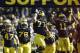 A new-look O-line is coming to The Big House.