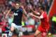 SOUTHAMPTON, ENGLAND - MAY 11: (L-R) Adnan Januzaj of Manchester United is challenged by Jack Cork of Southampton during the Barclays Premier League match between Southampton and Manchester United at St Mary's Stadium on May 11, 2014 in Southampton, Engl