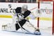 PITTSBURGH, PA - MAY 13: Goaltender Marc-Andre Fleury #29 of the Pittsburgh Penguins defends the net against the New York Rangers in Game Seven of the Second Round of the 2014 NHL Stanley Cup Playoffs on May 13, 2014 at CONSOL Energy Center in Pittsburgh