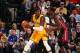 INDIANAPOLIS, IN - MARCH 26: Roy Hibbert #55 of the Indiana Pacers controls the ball against Greg Oden #20 of the Miami Heat during a game on March 26, 2014 at Bankers Life Fieldhouse in Indianapolis, IN. NOTE TO USER: User expressly acknowledges and agr