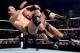 Batista spears Alberto Del Rio at Elimination Chamber.