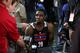 CHICAGO, IL - May 15: NBA draft prospect P.J. Hairston participates in media circuit during the 2014 Draft Combine on May 15, 2014 at Quest Multisport in Chicago, Illinois. NOTE TO USER: User expressly acknowledges and agrees that, by downloading and or