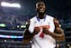 ARLINGTON, TX - APRIL 05: Patric Young #4 of the Florida Gators reacts against the Connecticut Huskies during the NCAA Men's Final Four Semifinal at AT&T Stadium on April 5, 2014 in Arlington, Texas. (Photo by Ronald Martinez/Getty Images)