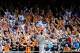 VALENCIA, SPAIN - APRIL 27: Valencia CF supporters cheer on their team during the La Liga match between Valencia CF and Club Atletico de Madrid at Estadio Mestalla on April 27, 2014 in Valencia, Spain. (Photo by David Ramos/Getty Images)