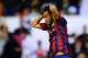 VALENCIA, SPAIN - APRIL 16: Neymar of FC Barcelona reacts dejected after missing a chance to score during the Copa del Rey Final between Real Madrid and FC Barcelona at Estadio Mestalla on April 16, 2014 in Valencia, Spain. (Photo by David Ramos/Getty I