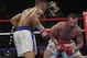Ward folds after the low blow