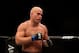 Jul. 7, 2012; Las Vegas, NV, USA; UFC fighter Tito Ortiz during a light heavyweight bout in UFC 148 at the MGM Grand Garden Arena. Mandatory Credit: Mark J. Rebilas-USA TODAY Sports