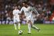 MADRID, SPAIN - APRIL 23: Cristiano Ronaldo of Real Madrid in action during the UEFA Champions League semi-final first leg match between Real Madrid and FC Bayern Muenchen at the Estadio Santiago Bernabeu on April 23, 2014 in Madrid, Spain. (Photo by Pa
