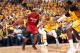 INDIANAPOLIS - MAY 18: Ray Allen #34 of the Miami Heat dribbles up the court against the Indiana Pacers in game one of the East Conference Finals at Bankers Life Fieldhouse on May 18, 2014 in Indianapolis, Indiana. NOTE TO USER: User expressly acknowledg