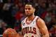 CHICAGO, IL - APRIL 22: D.J. Augustin #14 of the Chicago Bulls handles the ball against the Washington Wizards in Game 2 of the Eastern Conference Quarterfinals on April 22, 2014 at the United Center in Chicago, Illinois. NOTE TO USER: User expressly ackn