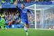 LONDON, ENGLAND - FEBRUARY 08: Eden Hazard of Chelsea celebrates after scoring his first goal during the Barclays Premier League match between Chelsea and Newcastle United at Stamford Bridge on February 8, 2014 in London, England. (Photo by Mike Hewitt/