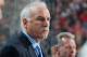 BUFFALO, NY - MARCH 09: Head coach Joel Quenneville of the Chicago Blackhawks watches the action against the Buffalo Sabres on March 9, 2014 at the First Niagara Center in Buffalo, New York. (Photo by Bill Wippert/NHLI via Getty Images)