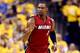 INDIANAPOLIS, IN - MAY 18: Chris Bosh #1 of the Miami Heat reacts against the Indiana Pacers during Game One of the Eastern Conference Finals of the 2014 NBA Playoffs at Bankers Life Fieldhouse on May 18, 2014 in Indianapolis, Indiana. NOTE TO USER: User