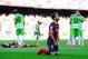 BARCELONA, SPAIN - MAY 03: Cesc Fabregas of FC Barcelona shows his dejection during the La Liga match between FC Barcelona and Getafe CF at Nou Camp on May 3, 2014 in Barcelona, Spain. (Photo by David Ramos/Getty Images)