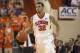 Mar 2, 2014; Clemson, SC, USA; Clemson Tigers forward K.J. McDaniels (32) during the second half against the Maryland Terrapins at J.C. Littlejohn Coliseum. Tigers won 77-73. Mandatory Credit: Joshua S. Kelly-USA TODAY Sports