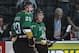 LONDON, ON - MAY 20: Anthony Richard #9 of the Val'Dor Foreurs celebrates his double overtime winning goal with teammate Ryan Graves #20 against the Edmonton Oil Kings during Game Five of the 2014 MasterCard Memorial Cup at Budweiser Gardens on May 20, 2
