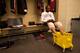 INDIANAPOLIS, IN - MARCH 26: Dwyane Wade #3 of the Miami Heat gets ready before the game against the Indiana Pacers on March 26, 2014 at Bankers Life Fieldhouse in Indianapolis, IN. NOTE TO USER: User expressly acknowledges and agrees that, by downloadi